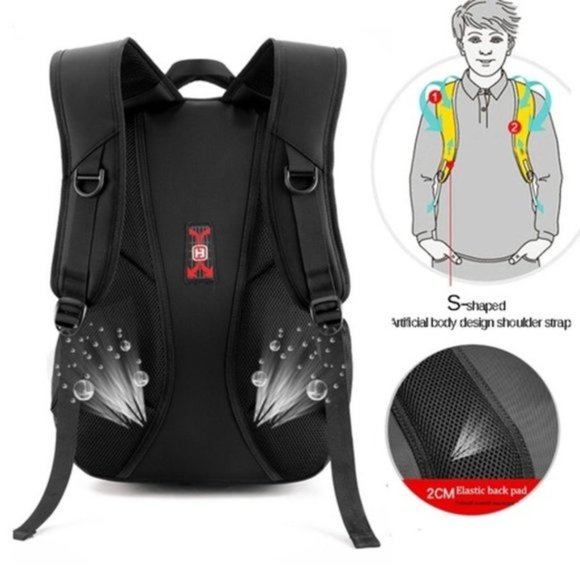 Boshikang Oxford Male Business/Travel Backpack - Picture 6 of 6